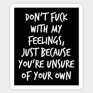 My Feelings Sticker